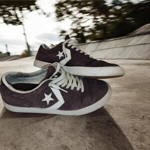 Converse One Star Pro Ox Maroon Burgundy Suede Men's 9.5 Women's 11 168651C